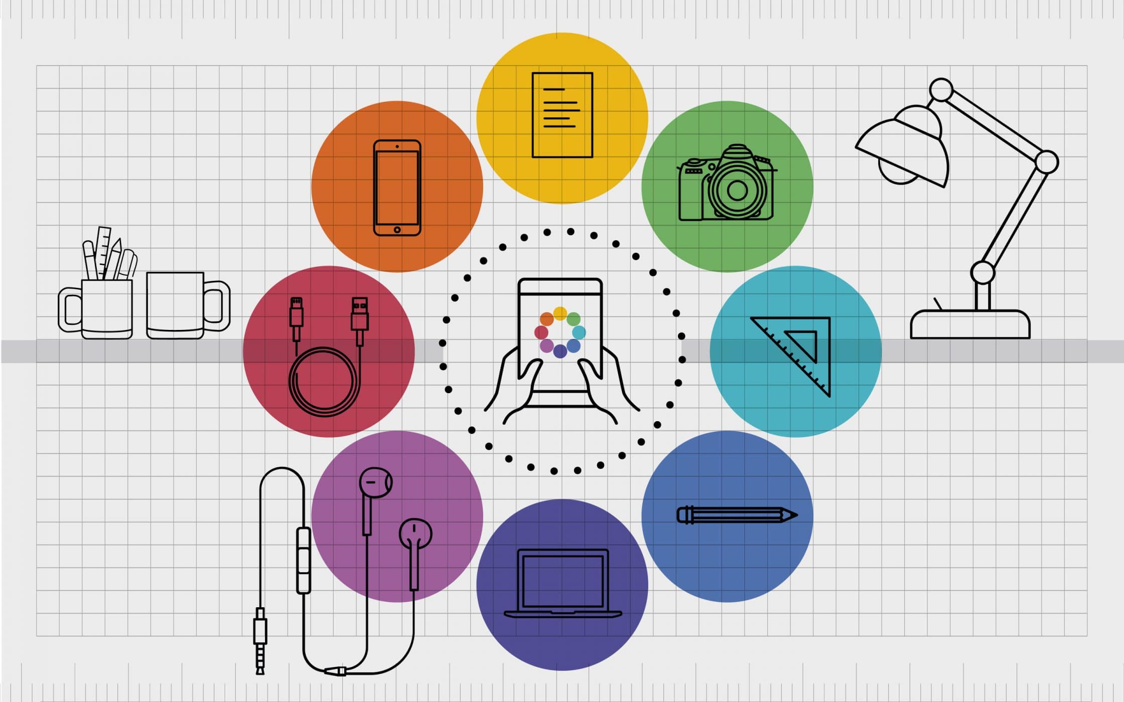 Design studio workspace